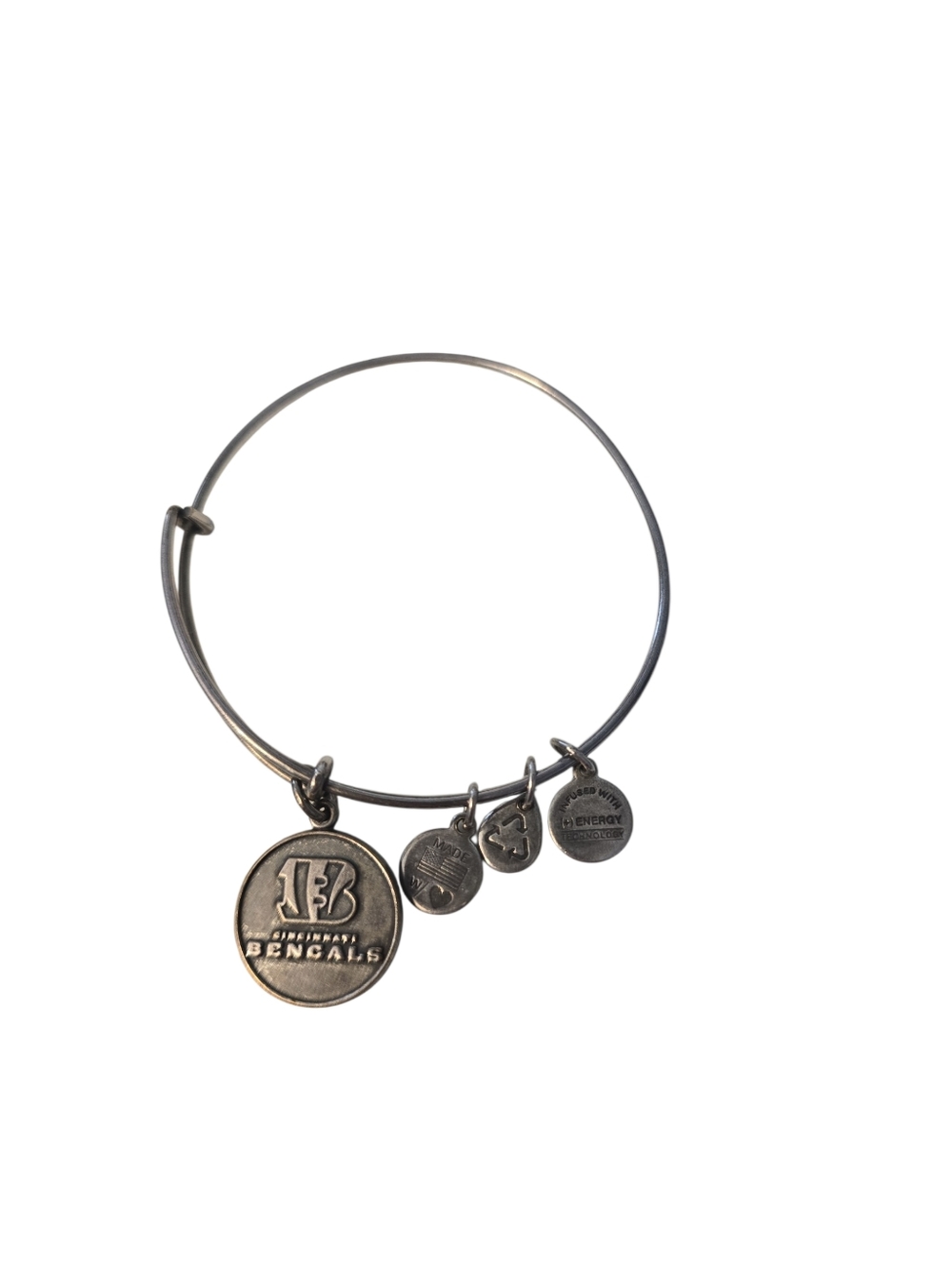 2014 NFL Cincinnati Bengals Alex and Ani Charm Bangle  Bracelet